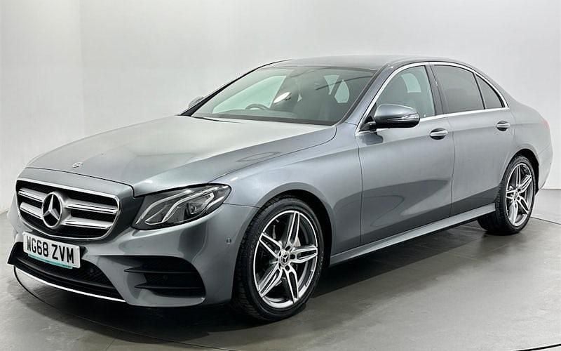 Used Mercedes E200 AMG line 184 HP (135 kW) 2019 Grey Sedan
