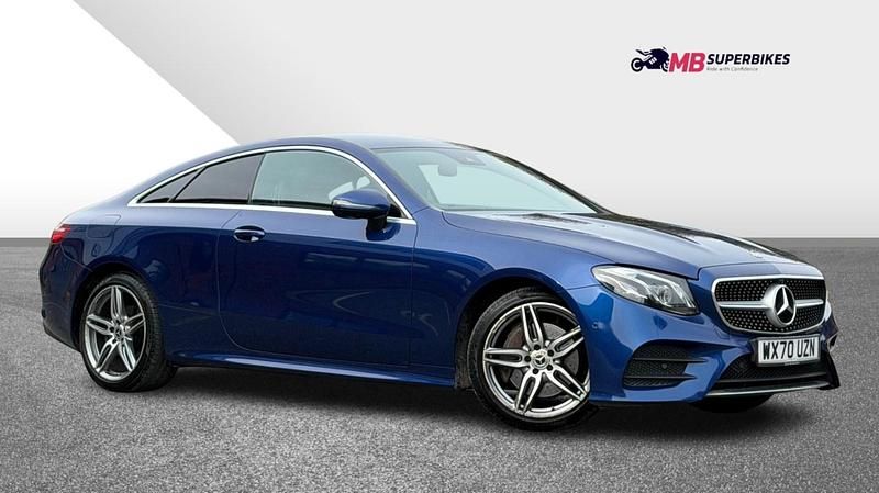 Used Mercedes E300 AMG Line Premium 2020 Blue Coupe