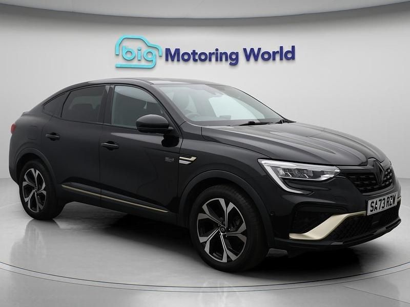 Black Used 2023 Renault Arkana Engineered SUV | £19,750 (Fair price) - Image 1/4