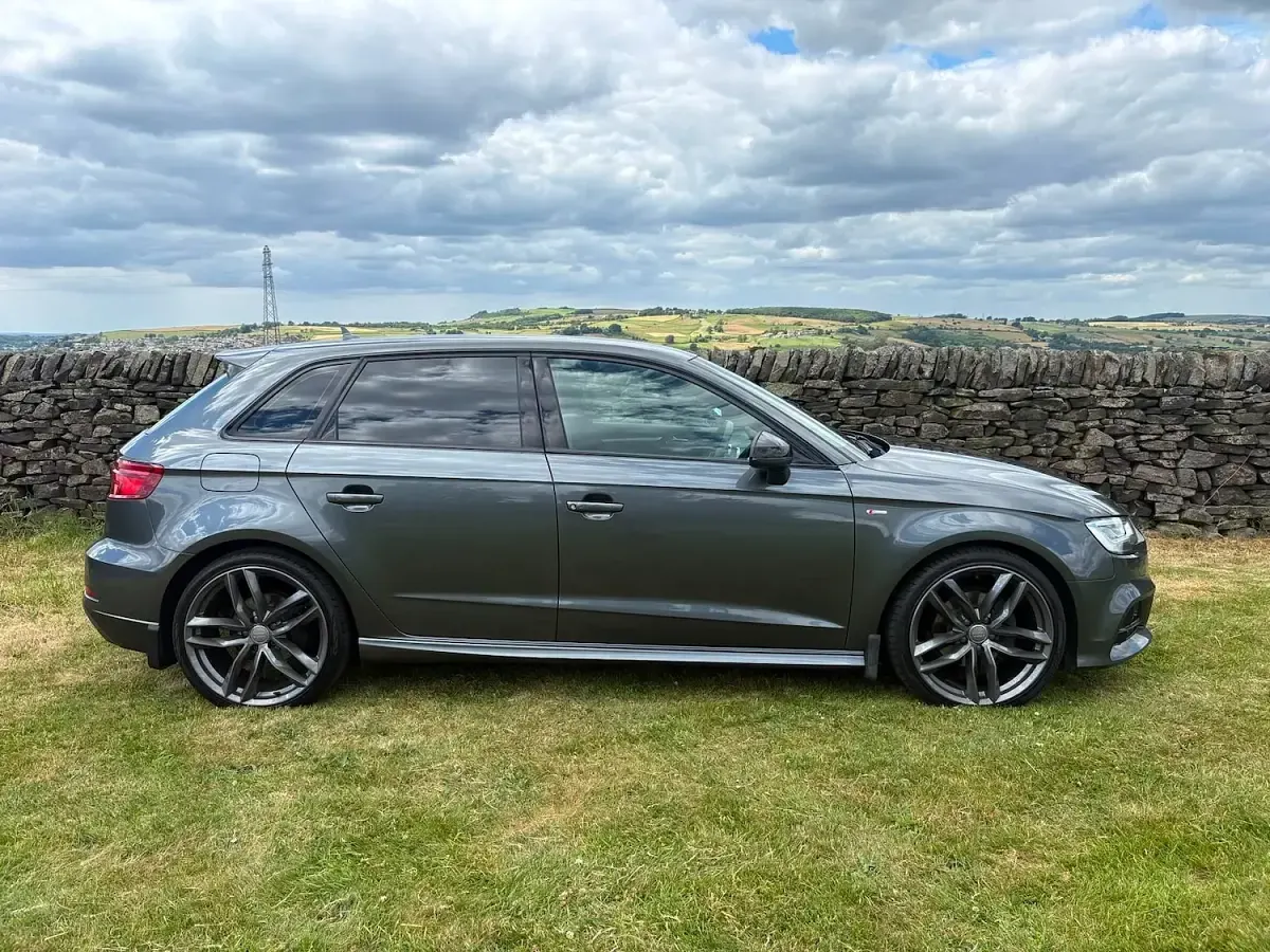 Used Audi A3 S-Line 150 HP (110 kW) 2018 Grey Sedan