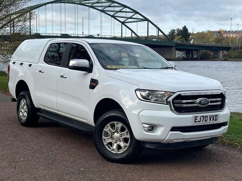 Used Ford Ranger XLT 2020 White Pickup