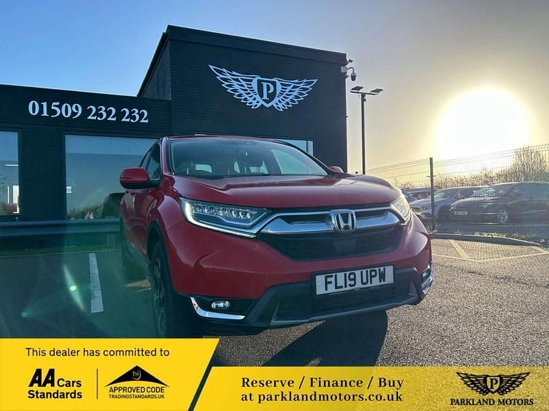Red Used 2019 Honda CR-V SE SUV | £12,295 (Good price) - Image 1/4
