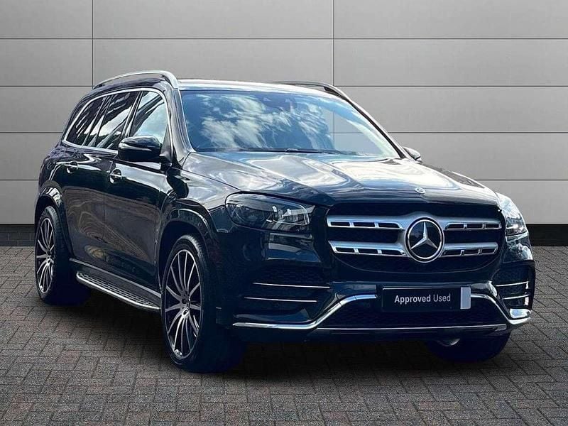 Obsidian black Used 2019 Mercedes GLS400 AMG Line Premium Plus SUV | £46,990 - Image 1/4