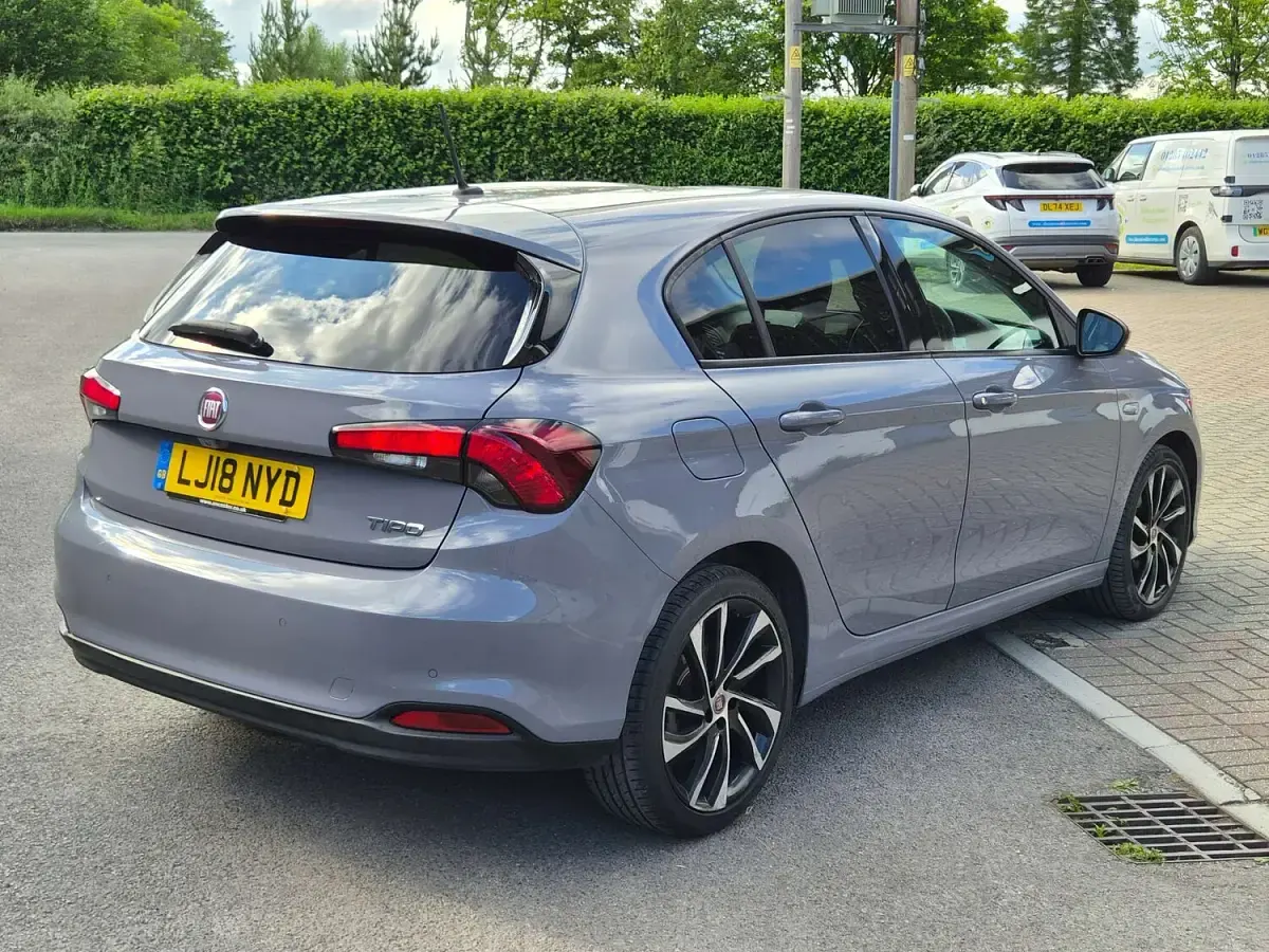 Used Fiat Tipo S 120 HP (88 kW) 2018 Turquoise Hatchback
