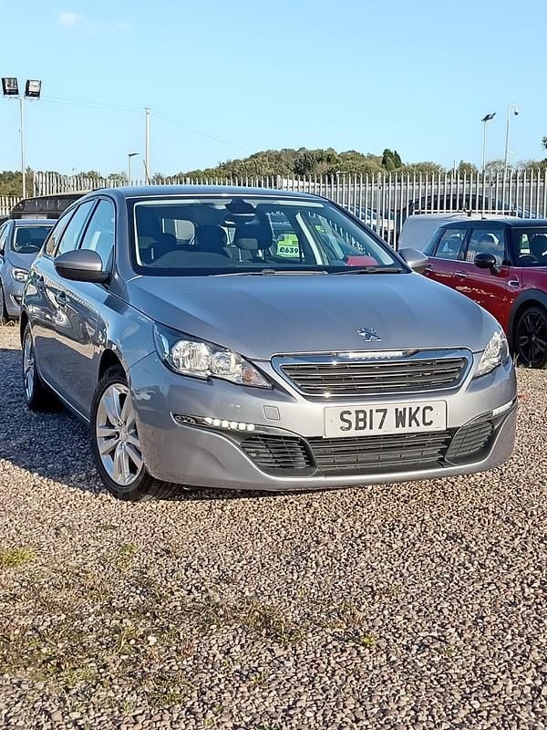 Grey Used 2017 Peugeot 308 Active Estate | £4,995 (Good price) - Image 1/4