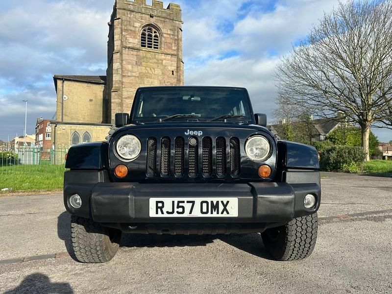 Used Jeep Wrangler Sahara 2007 Black SUV