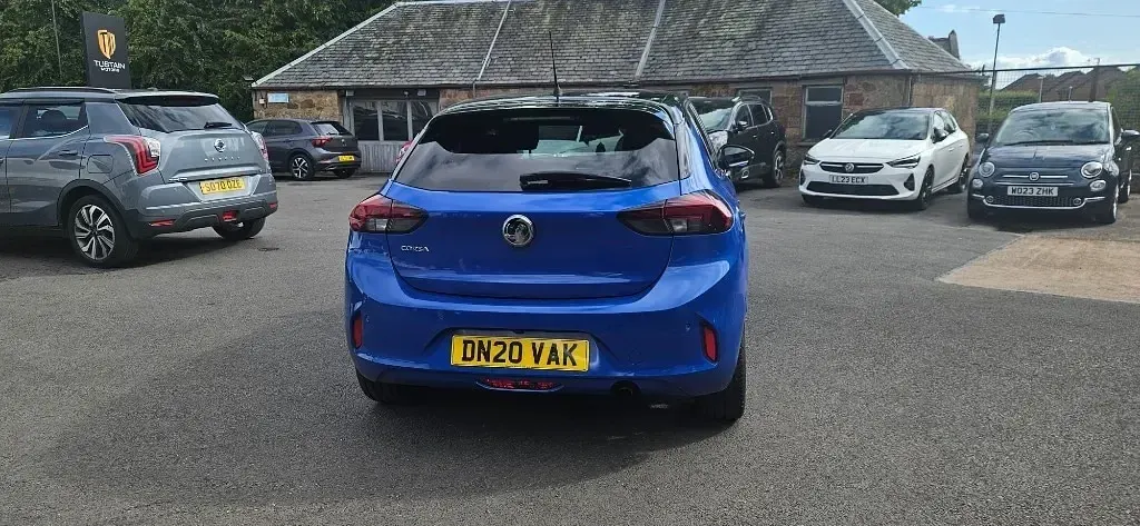Used Vauxhall Corsa Elite 100 HP (73 kW) 2020 Blue Hatchback
