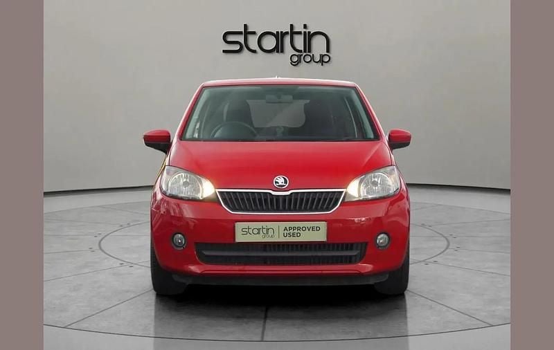Used Skoda Citigo Colour Edition 58 HP (42 kW) 2016 Red Hatchback
