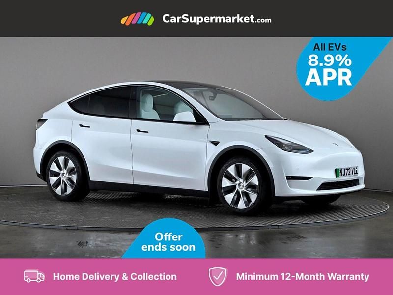 White Used 2022 Tesla Model Y Long Range AWD SUV | £24,397 (Fair price) - Image 1/3