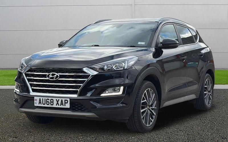 Używany Hyundai Tucson Premium 116 KM (85 kW) 2018 Czarny SUV