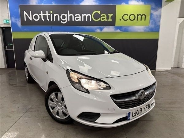 White Used 2018 Vauxhall Corsa S Van | £4,554 (Fair price) - Image 1/1