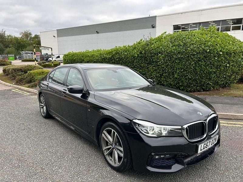 Black Used 2017 BMW 730L M Sport Sedan | £13,995 (Fair price) - Image 1/4