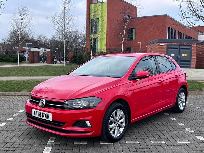 Used VW Polo SE 2018 Red Hatchback
