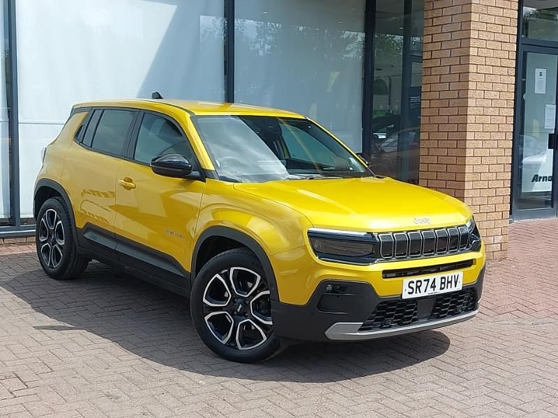 Yellow Used 2025 Jeep Avenger Summit SUV | £20,498 (Good price) - Image 1/4