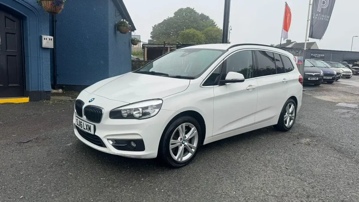 Used BMW 220 Gran Tourer Luxury Line 2016 White MPV