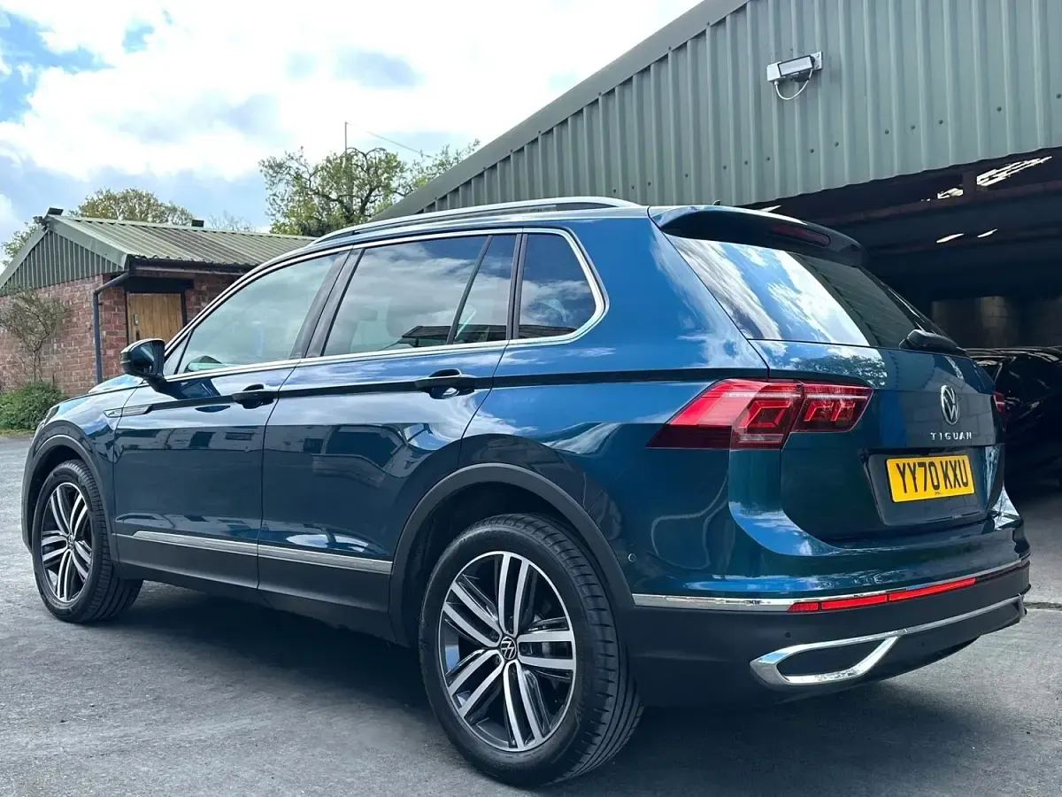 Used VW Tiguan Elegance 150 HP (110 kW) 2021 Blue SUV