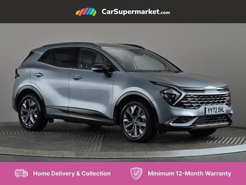 Silver Used 2022 Kia Sportage GT-Line SUV | £23,597 (Fair price) - Image 1/4
