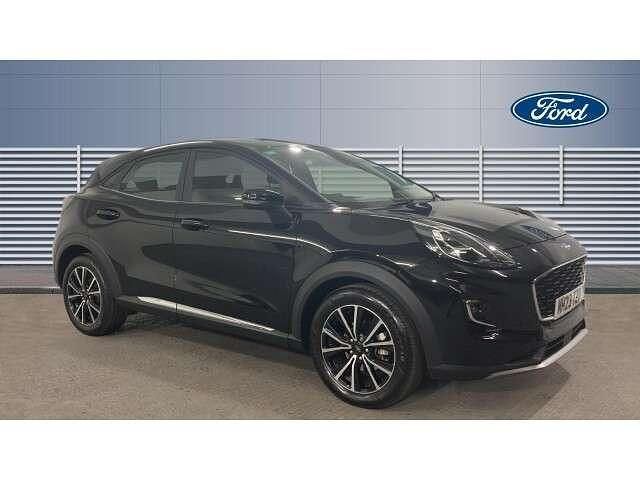 Black Used 2023 Ford Puma Gen-E Titanium SUV | £16,088 - Image 1/4