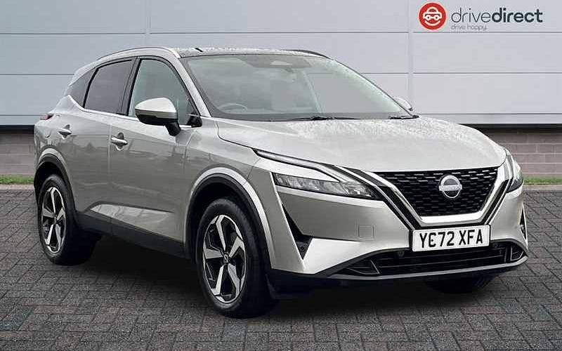 Silver Used 2022 Nissan Qashqai N-Connecta SUV | £14,801 (Fair price) - Image 1/4