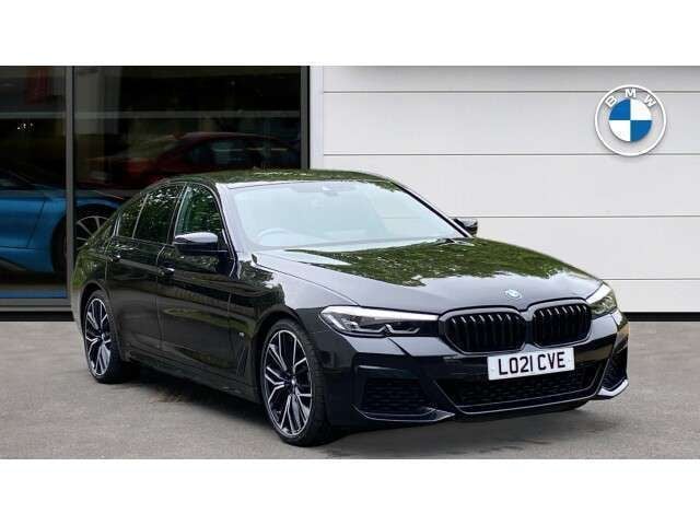 Black Used 2021 BMW 520 M Sport Sedan | £26,771 (A bit pricey) - Image 1/4