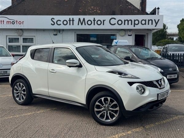 White Used 2018 Nissan Juke S SUV | £8,599 (Expensive) - Image 1/1