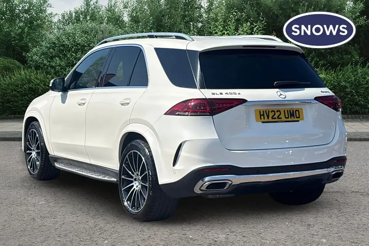 Used Mercedes GLE400 AMG line 330 HP (242 kW) 2022 White SUV