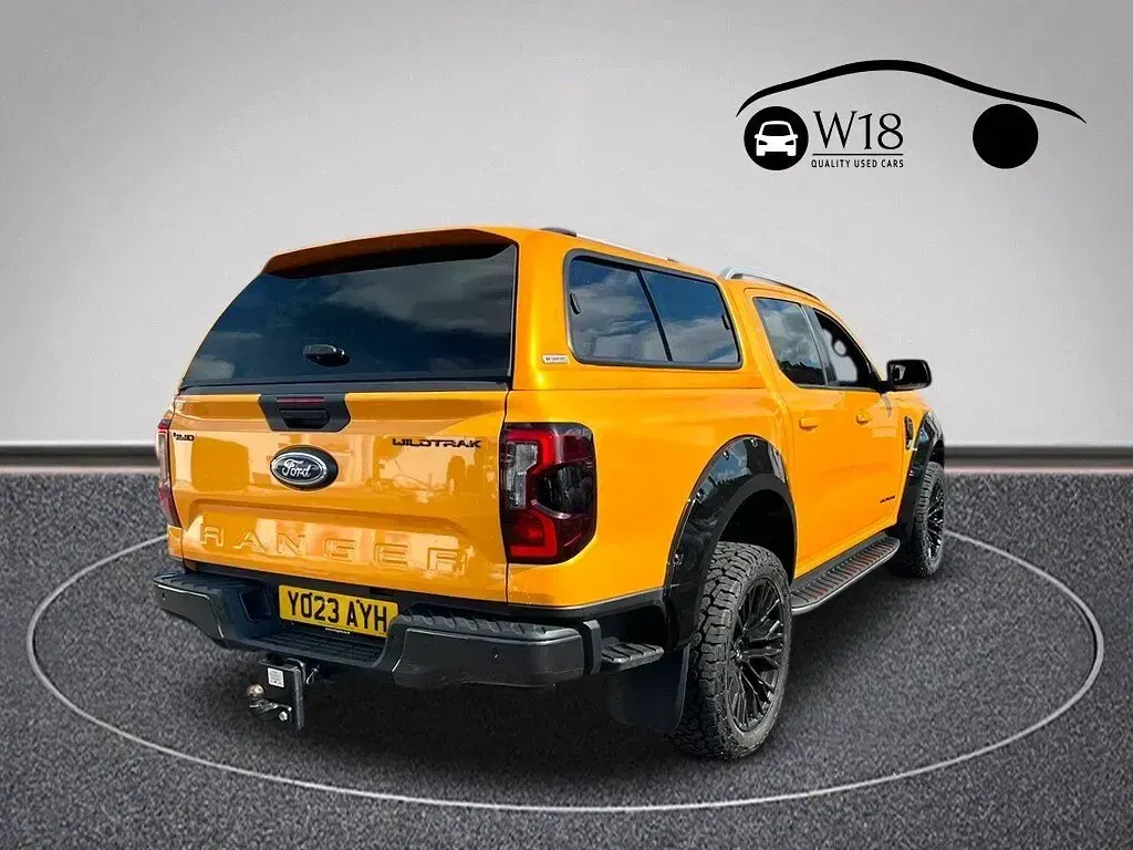 Used Ford Ranger Wildtrack 202 HP (148 kW) 2023 Orange Pickup