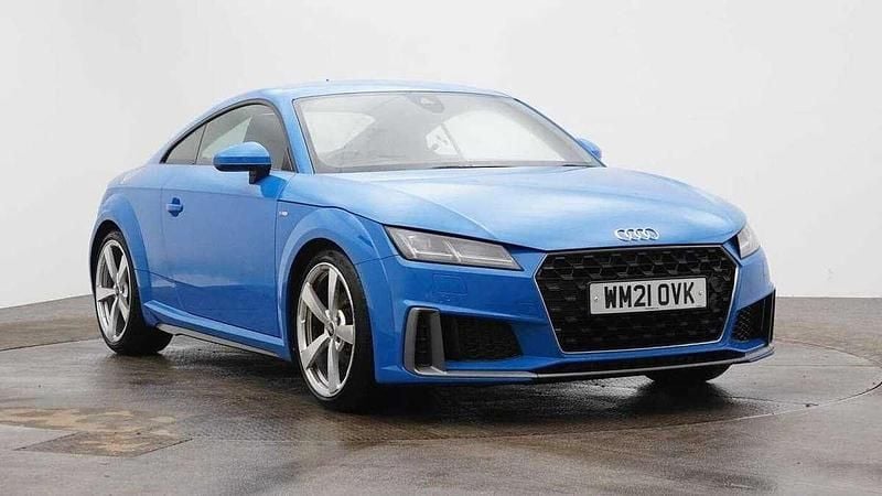Blue Used 2021 Audi TT S-Line Coupe | £26,995 (A bit pricey) - Image 1/4