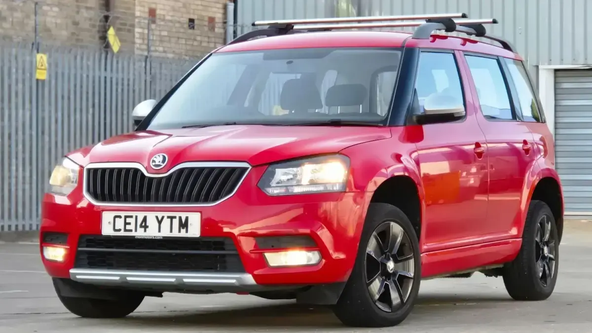 Used Skoda Yeti 105 HP (77 kW) 2014 Red SUV