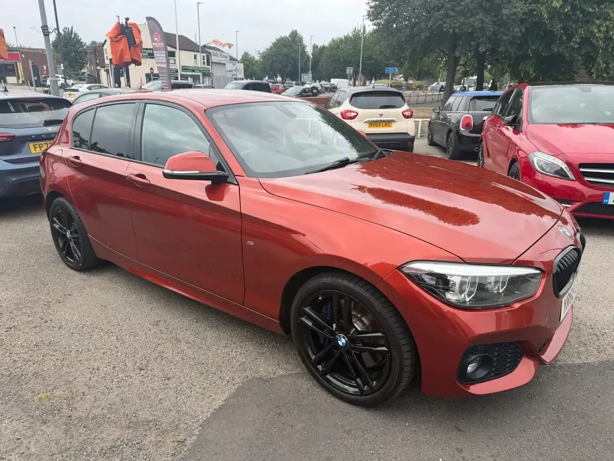 Used BMW 116 M Sport 2018 Orange Hatchback