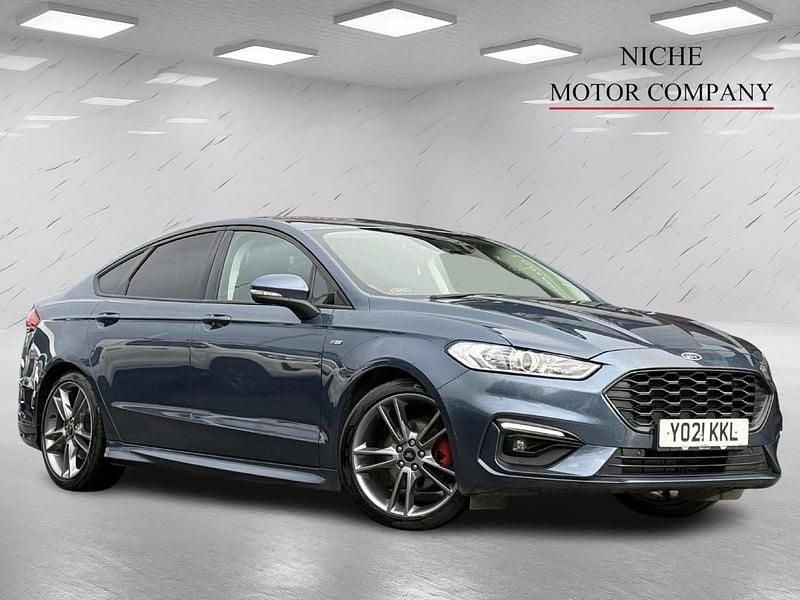 Blue Used 2021 Ford Mondeo ST-Line Sedan | £11,490 (Fair price) - Image 1/4