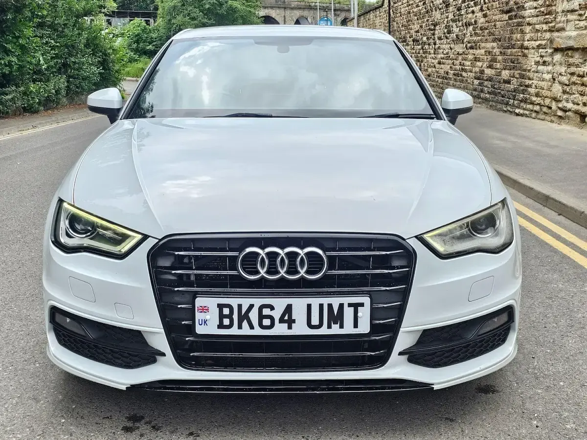 Used Audi A3 Sportback S-Line 2014 White Hatchback