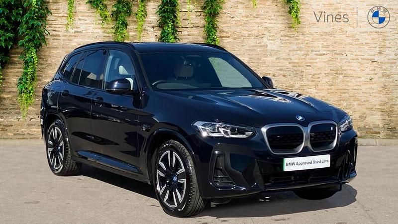Black Used 2022 BMW iX3 M Sport SUV | £31,321 (Fair price) - Image 1/4