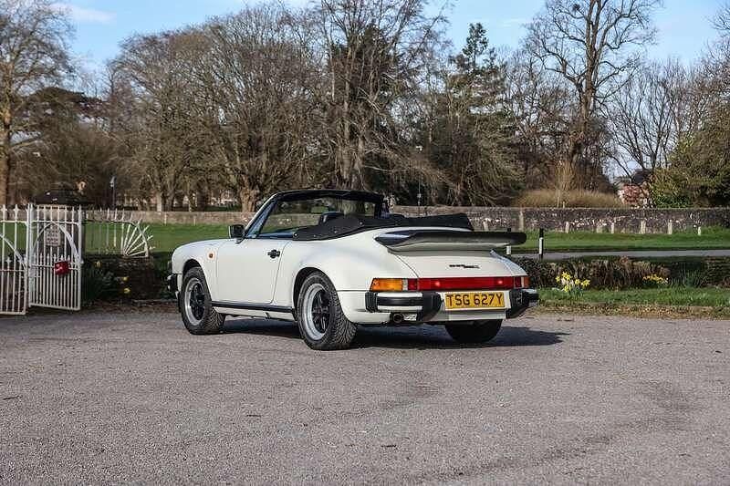 Used Porsche 911SC 204 HP (150 kW) 1983 White Cabriolet