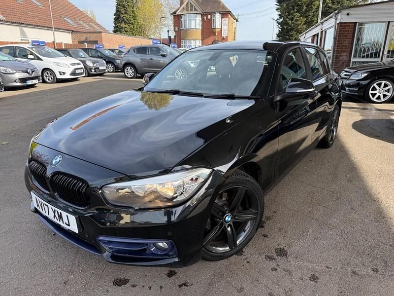 Used BMW 118 Sport Line 2017 Black Hatchback