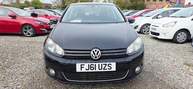 Used VW Golf VII 2012 Black Hatchback