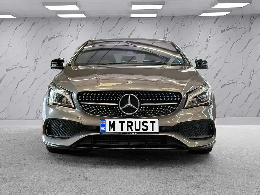 Used Mercedes CLA220 AMG line 170 HP (125 kW) 2019 Grey Sedan