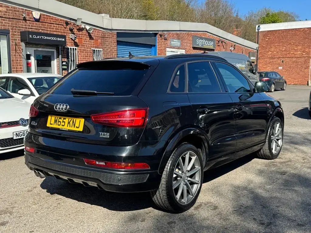 Used Audi Q3 S-line plus 180 HP (132 kW) 2016 Black SUV
