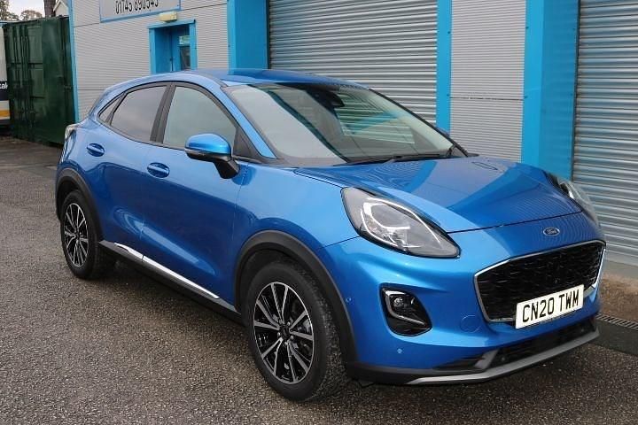 Used Ford Puma Titanium 2020 Blue SUV