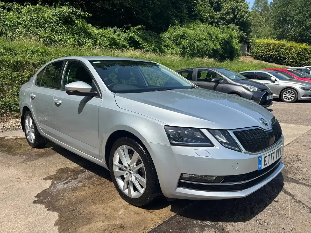 Used Skoda Octavia SE L 150 HP (110 kW) 2017 Silver Hatchback
