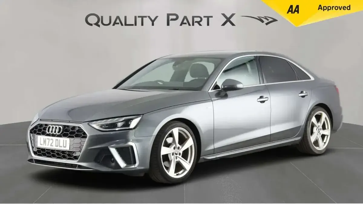 Used Audi A4 S-Line 150 HP (110 kW) 2022 Grey Sedan