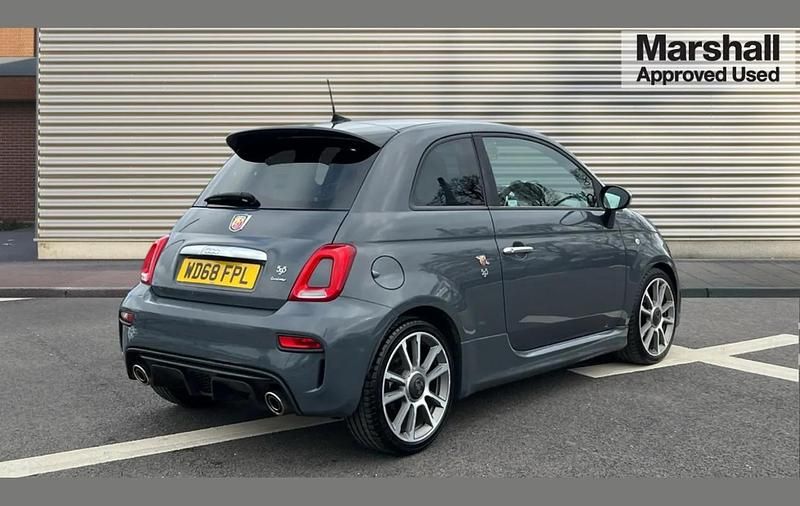 Used Abarth 595 70th Anniversary 165 HP (121 kW) 2018 Grey Hatchback