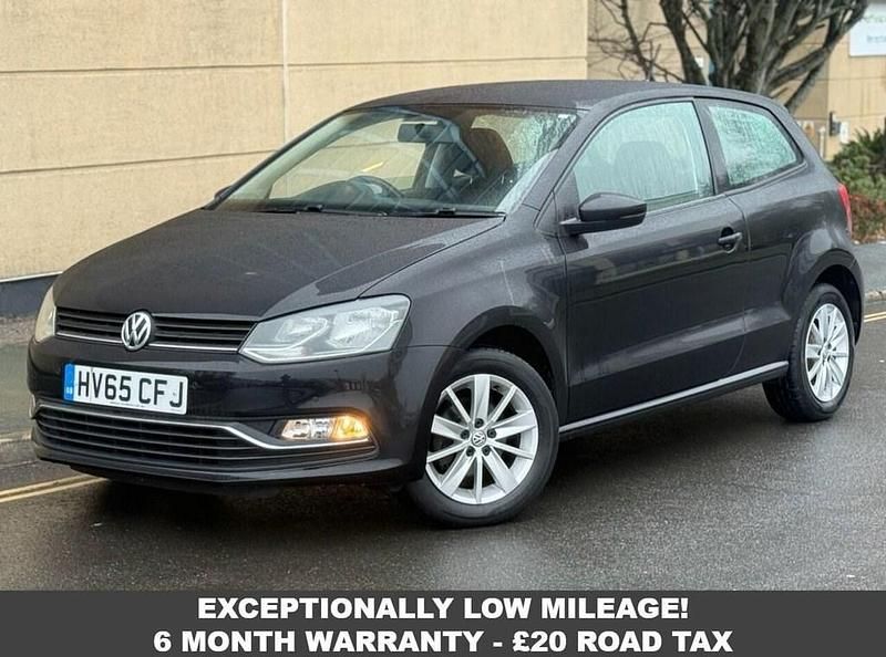 Black Used 2015 VW Polo SE Hatchback | £8,995 (Fair price) - Image 1/3