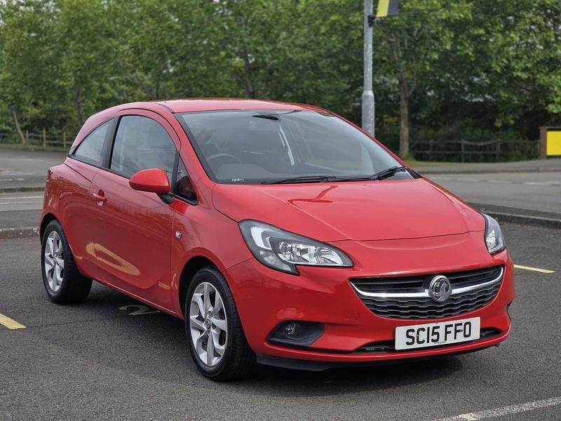 Red Used 2015 Vauxhall Corsa Excite Hatchback | £2,095 (Good price) - Image 1/4
