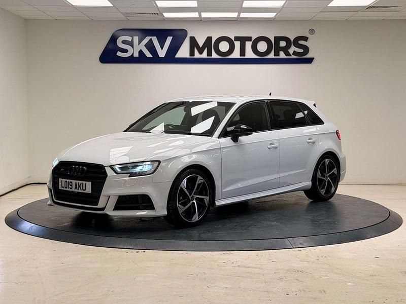 Used Audi S3 Sportback Black Edition 2019 White Hatchback
