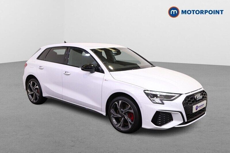 White Used 2024 Audi A3 e-tron Competition Hatchback | £26,999 (A bit pricey) - Image 1/4