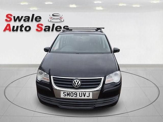 Used VW Touran S 105 HP (77 kW) 2009 Black MPV