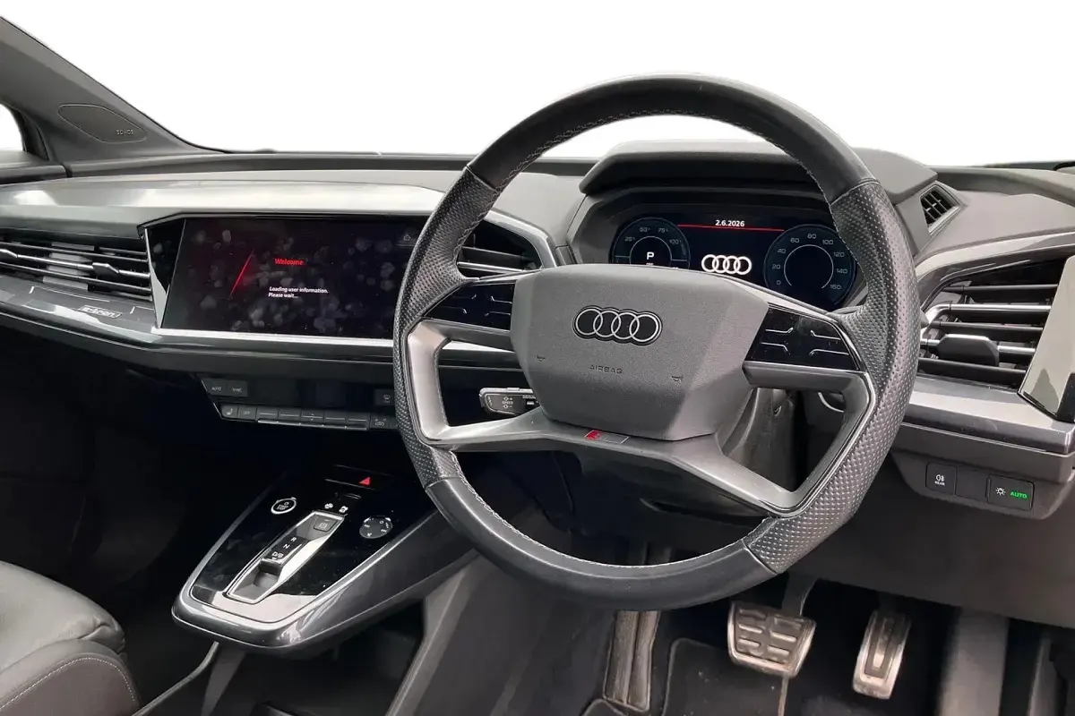 Used Audi Q4 e-tron S-Line 219 kW (299 HP) 2023 Grey SUV