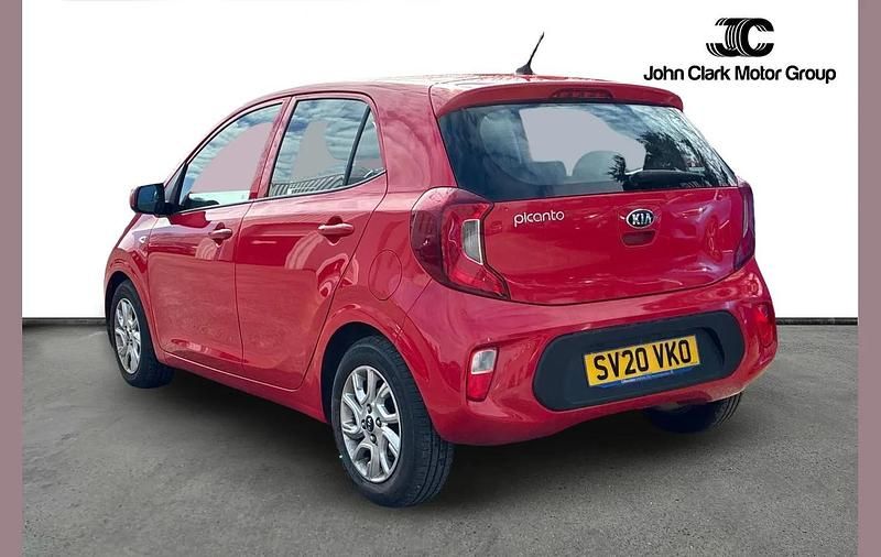 Used Kia Picanto 83 HP (61 kW) 2020 Red Hatchback