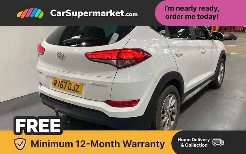 Used Hyundai Tucson Premium 116 HP (85 kW) 2017 White SUV